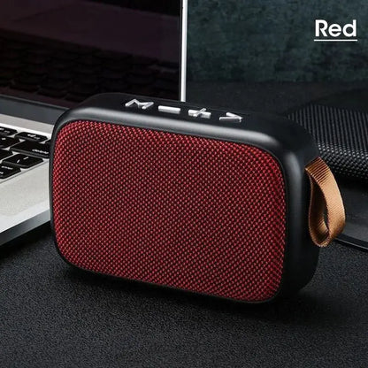 New Wireless Bluetooth Speaker Outdoor Portable Subwoofer Mini Speaker Home Cloth Card Speaker